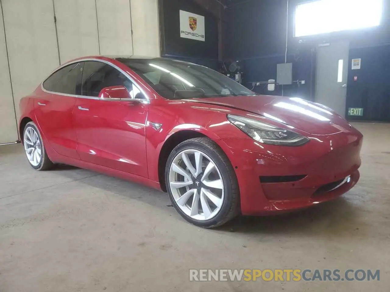 4 Photograph of a damaged car 5YJ3E1EA6KF447023 TESLA MODEL 3 2019