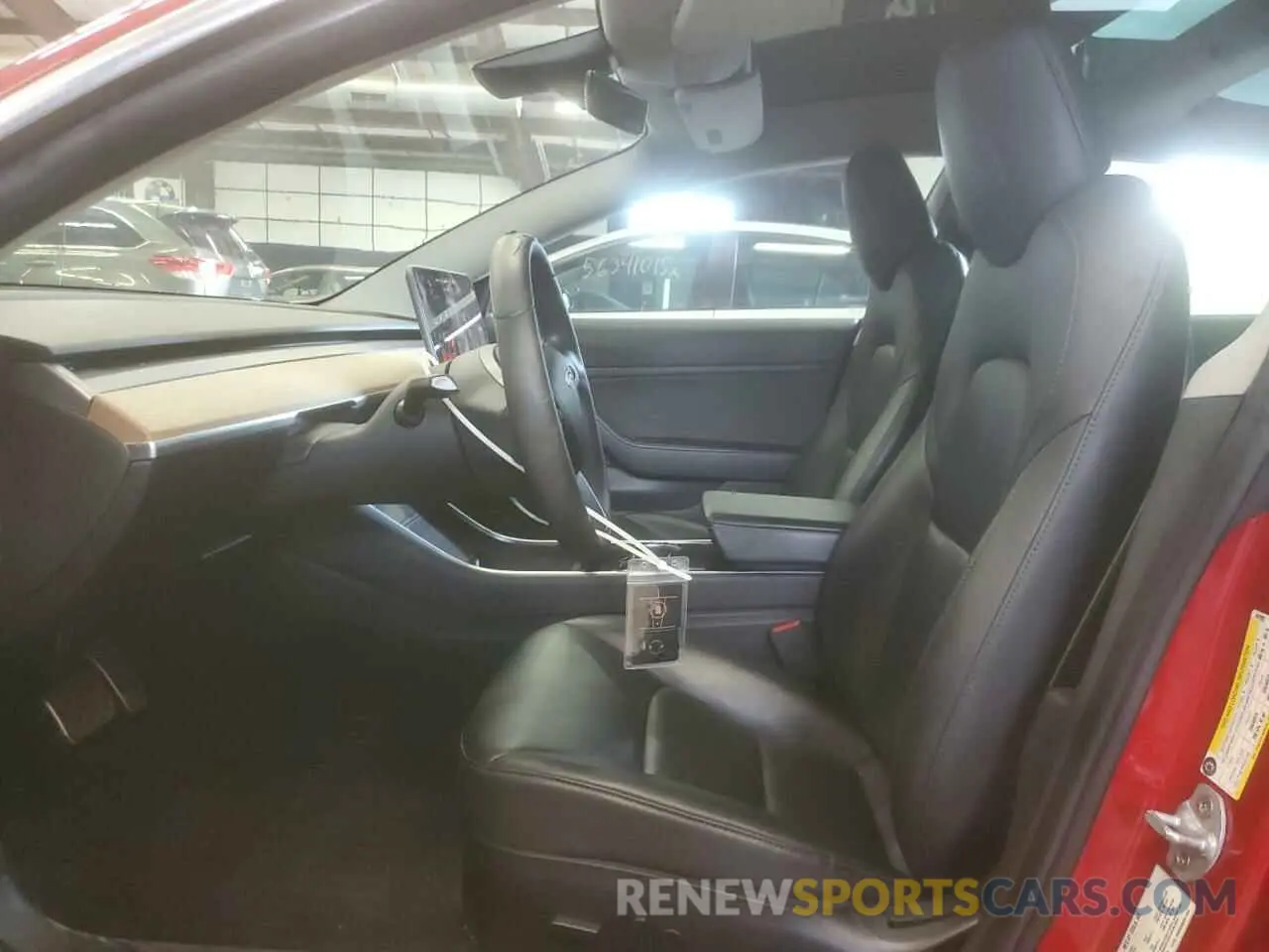 7 Photograph of a damaged car 5YJ3E1EA6KF447023 TESLA MODEL 3 2019