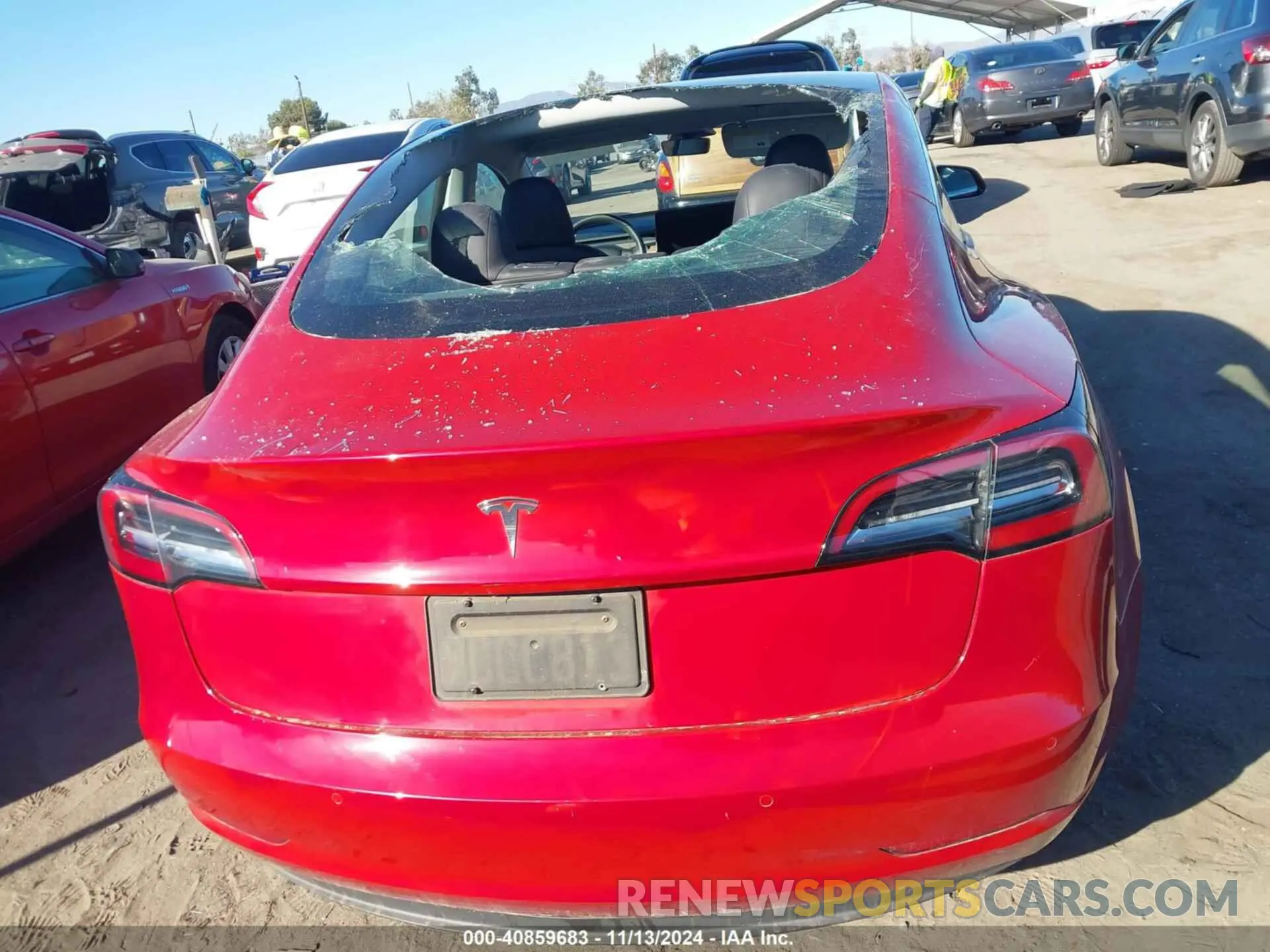 16 Фотография поврежденного автомобиля 5YJ3E1EA6KF464033 TESLA MODEL 3 2019