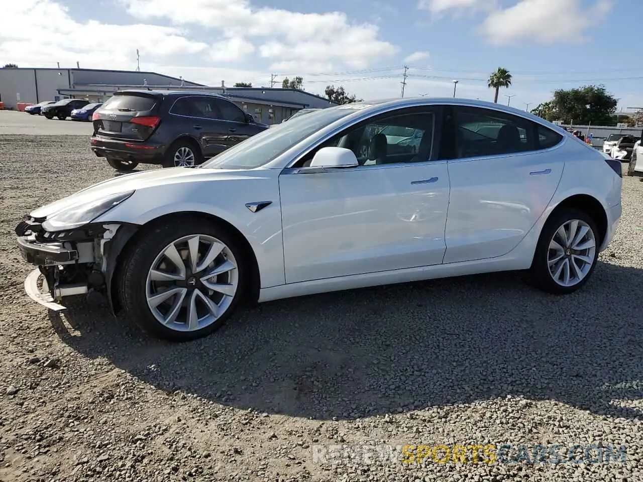1 Фотография поврежденного автомобиля 5YJ3E1EA6KF476702 TESLA MODEL 3 2019