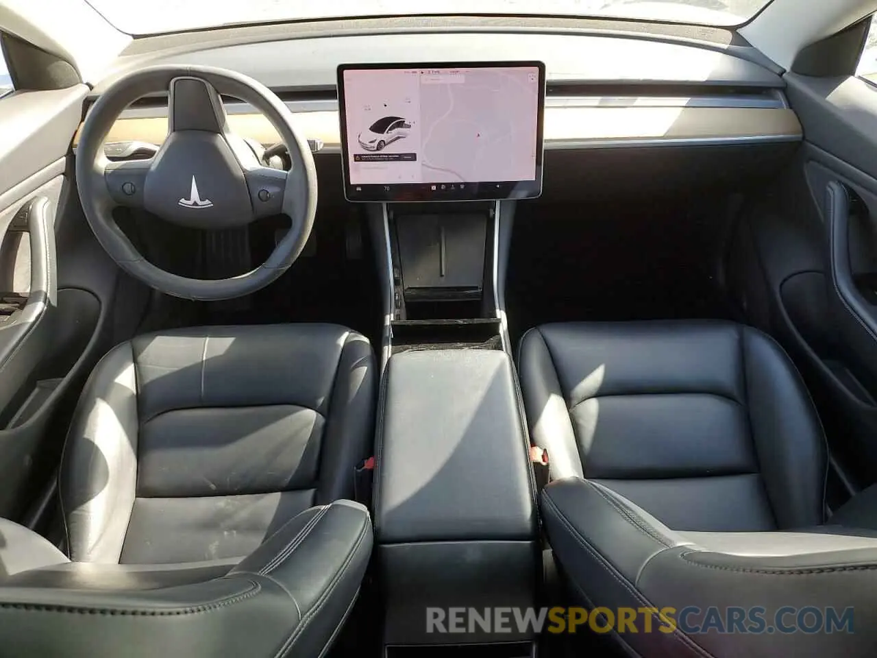 8 Фотография поврежденного автомобиля 5YJ3E1EA6KF476702 TESLA MODEL 3 2019
