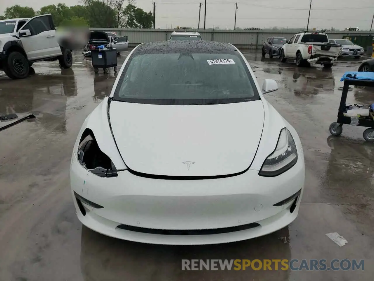 5 Фотография поврежденного автомобиля 5YJ3E1EA6KF504059 TESLA MODEL 3 2019