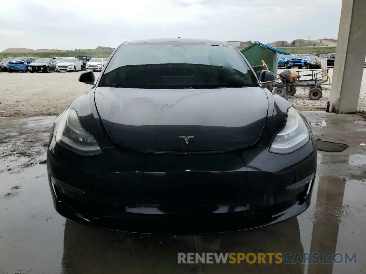 5 Photograph of a damaged car 5YJ3E1EA7KF296824 TESLA MODEL 3 2019