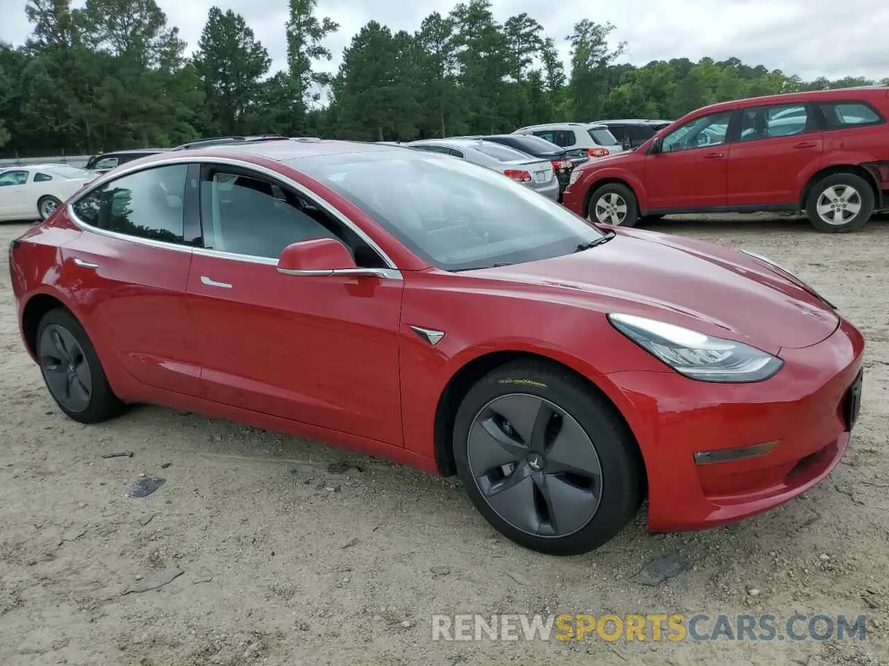 4 Photograph of a damaged car 5YJ3E1EA7KF298895 TESLA MODEL 3 2019