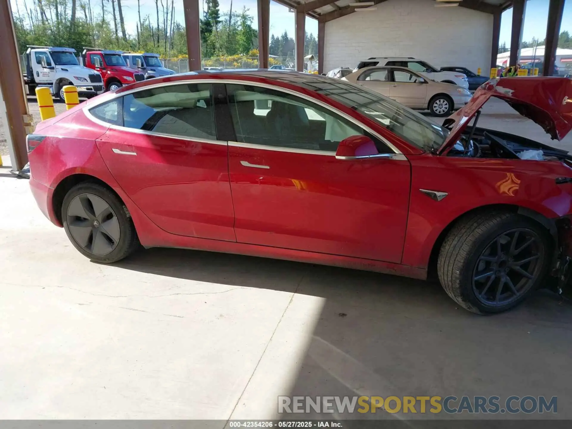 13 Photograph of a damaged car 5YJ3E1EA7KF299156 TESLA MODEL 3 2019