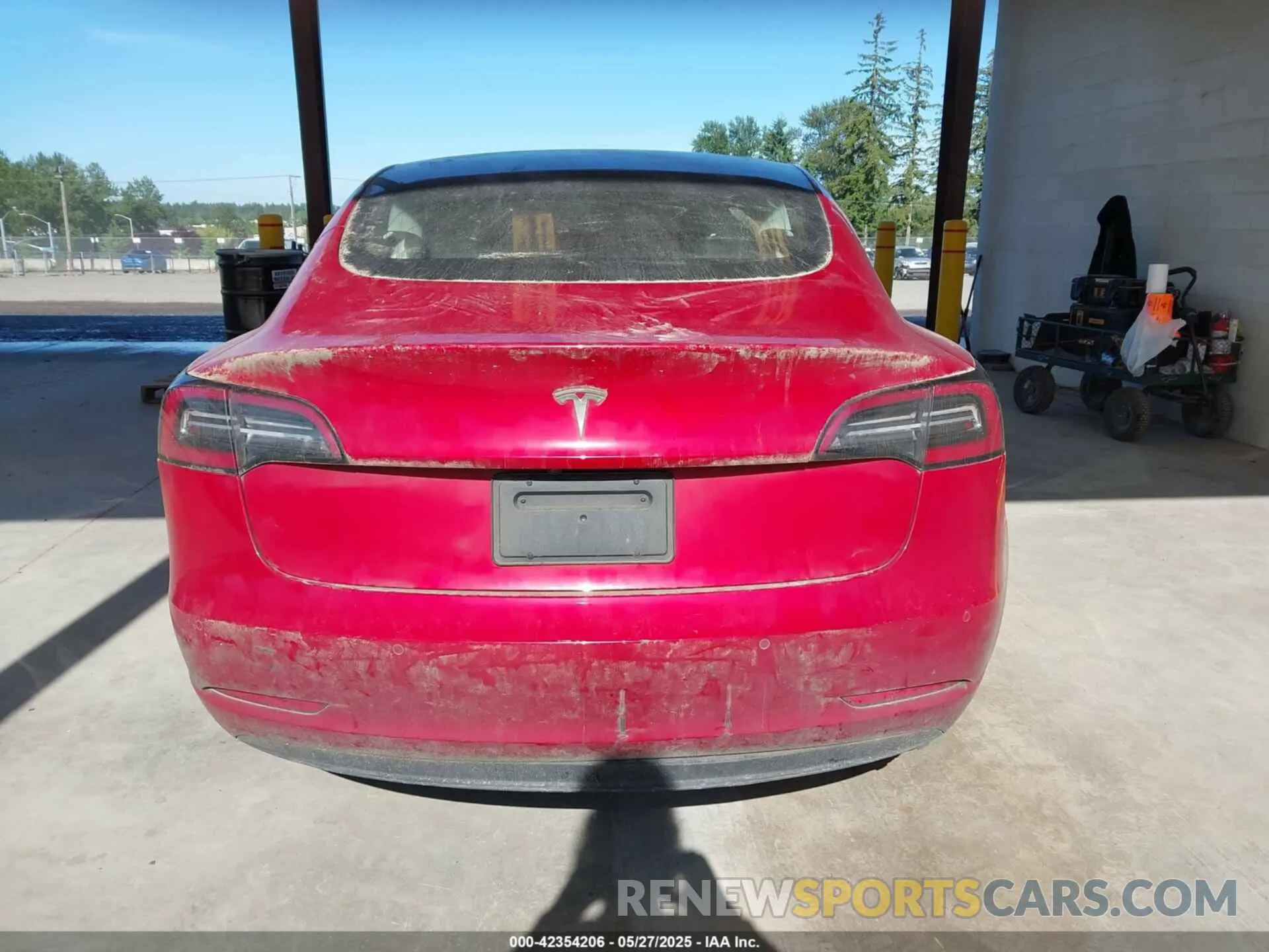 16 Photograph of a damaged car 5YJ3E1EA7KF299156 TESLA MODEL 3 2019