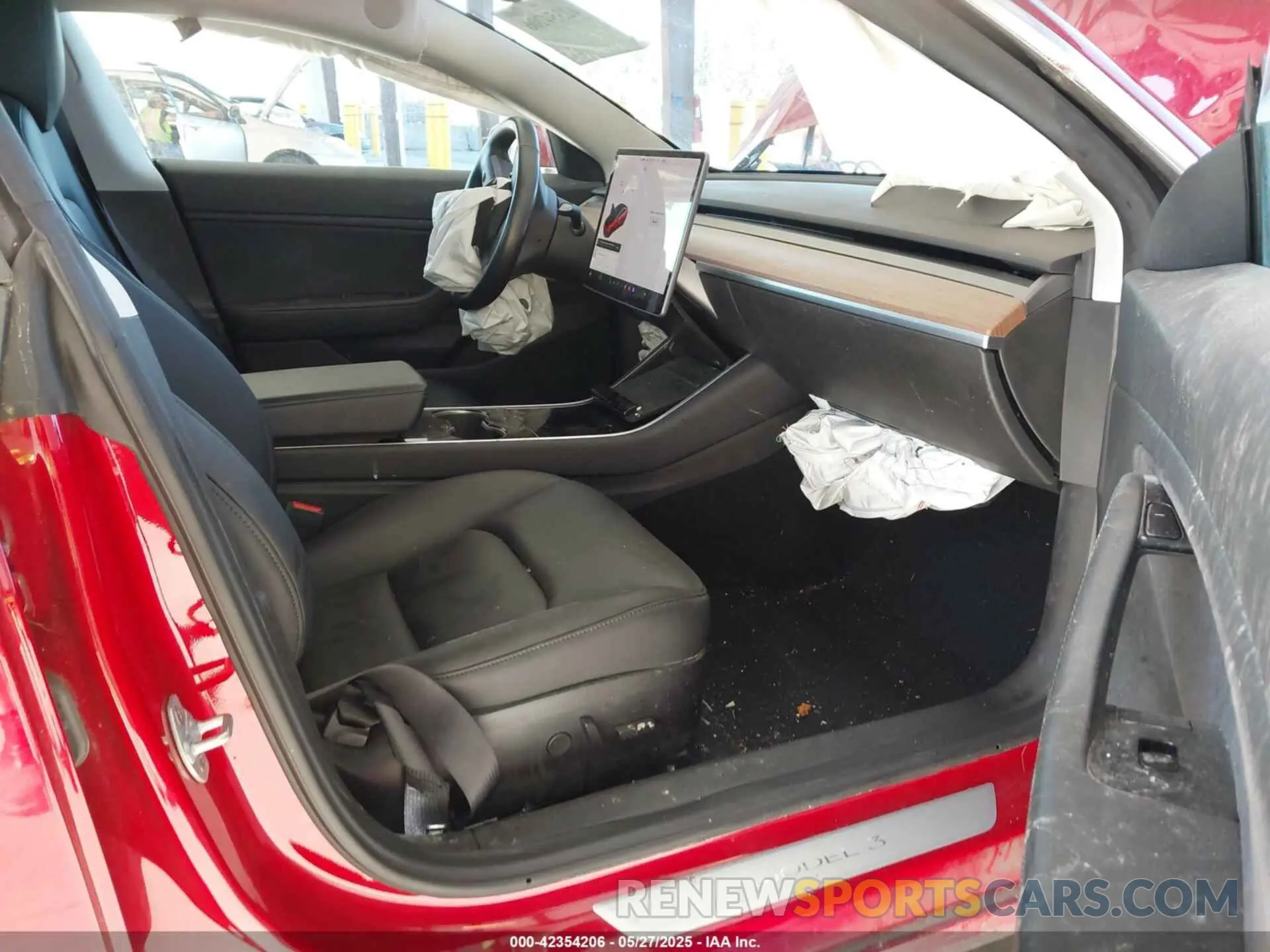 5 Photograph of a damaged car 5YJ3E1EA7KF299156 TESLA MODEL 3 2019