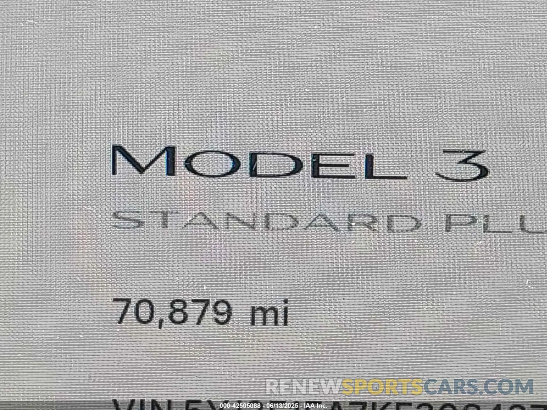 16 Photograph of a damaged car 5YJ3E1EA7KF308437 TESLA MODEL 3 2019