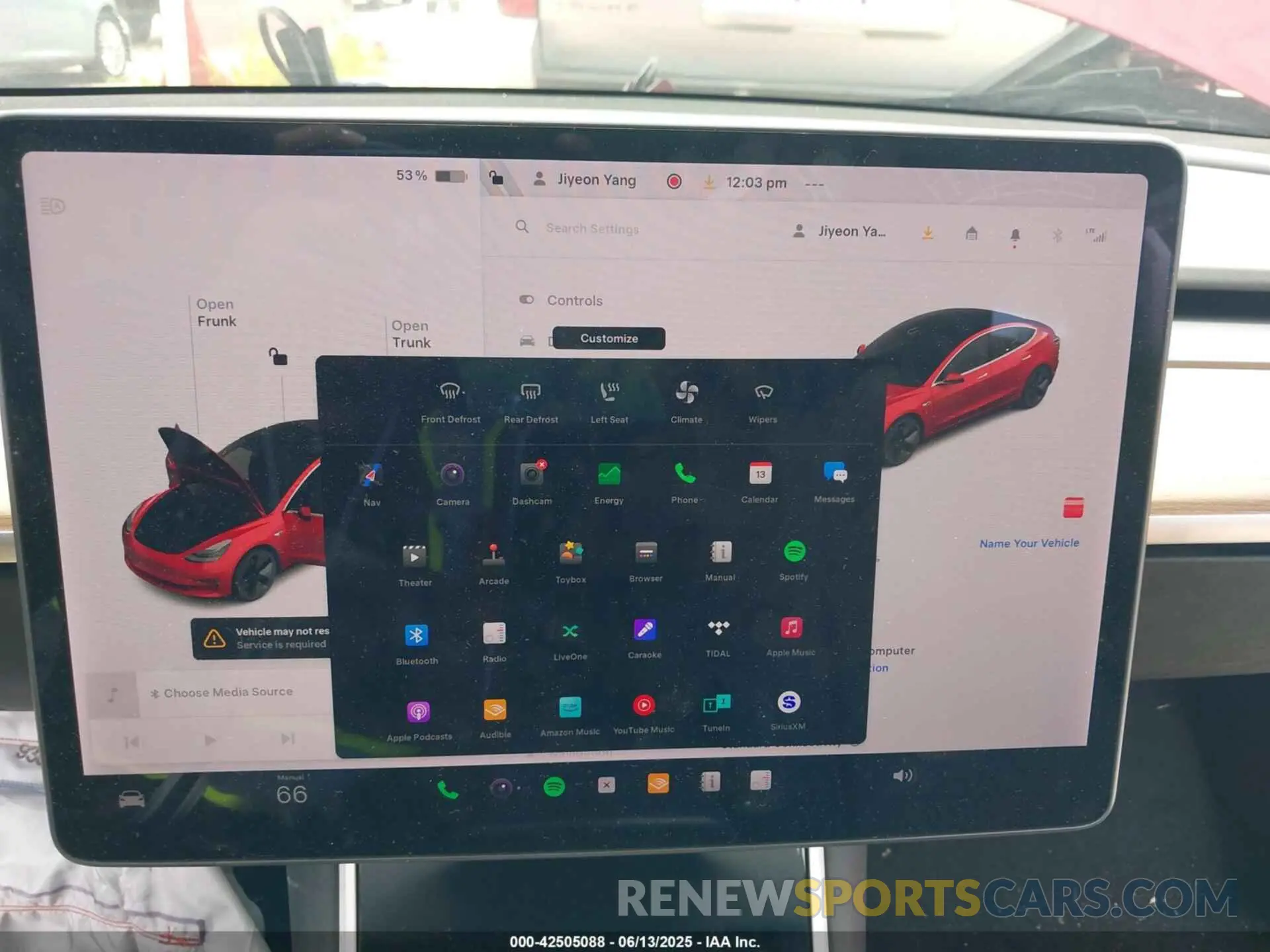 19 Photograph of a damaged car 5YJ3E1EA7KF308437 TESLA MODEL 3 2019