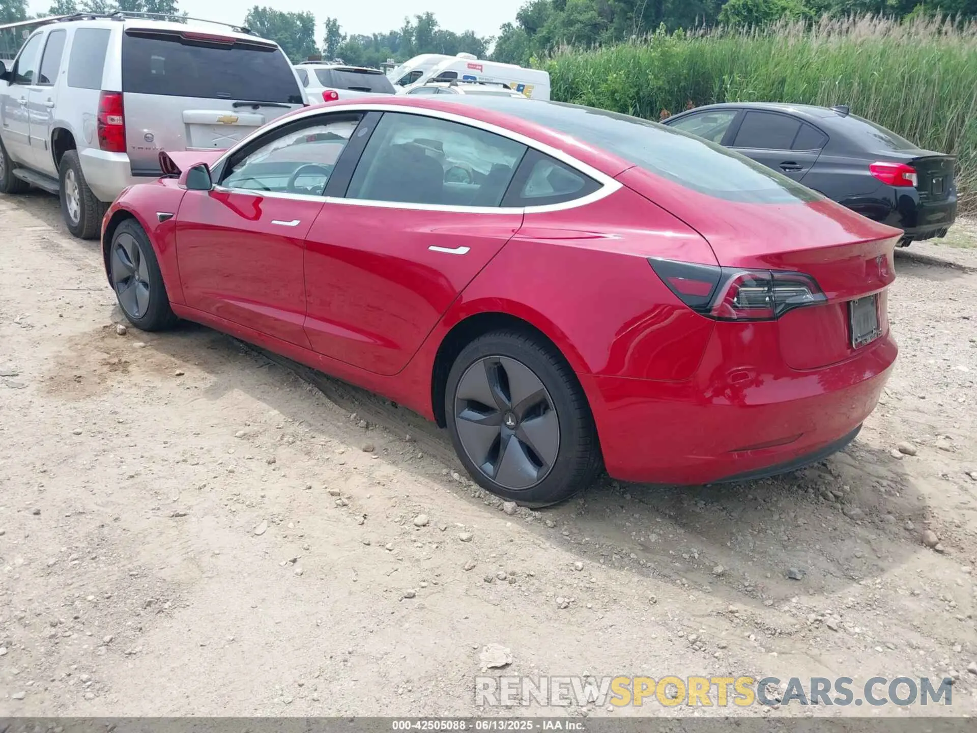 3 Photograph of a damaged car 5YJ3E1EA7KF308437 TESLA MODEL 3 2019