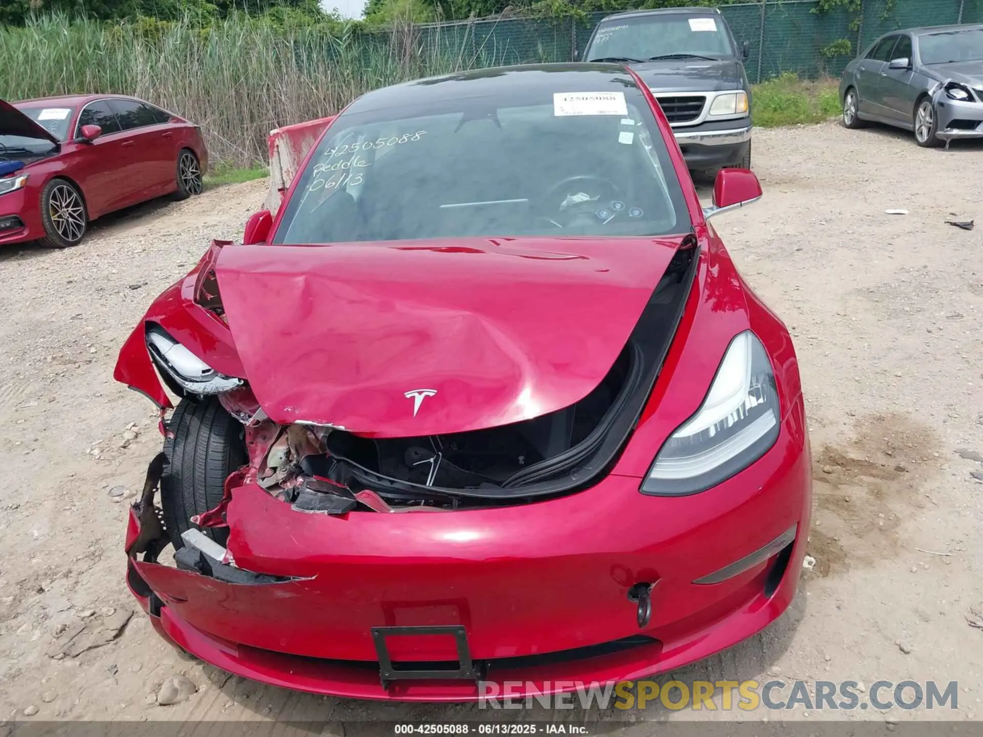 6 Photograph of a damaged car 5YJ3E1EA7KF308437 TESLA MODEL 3 2019