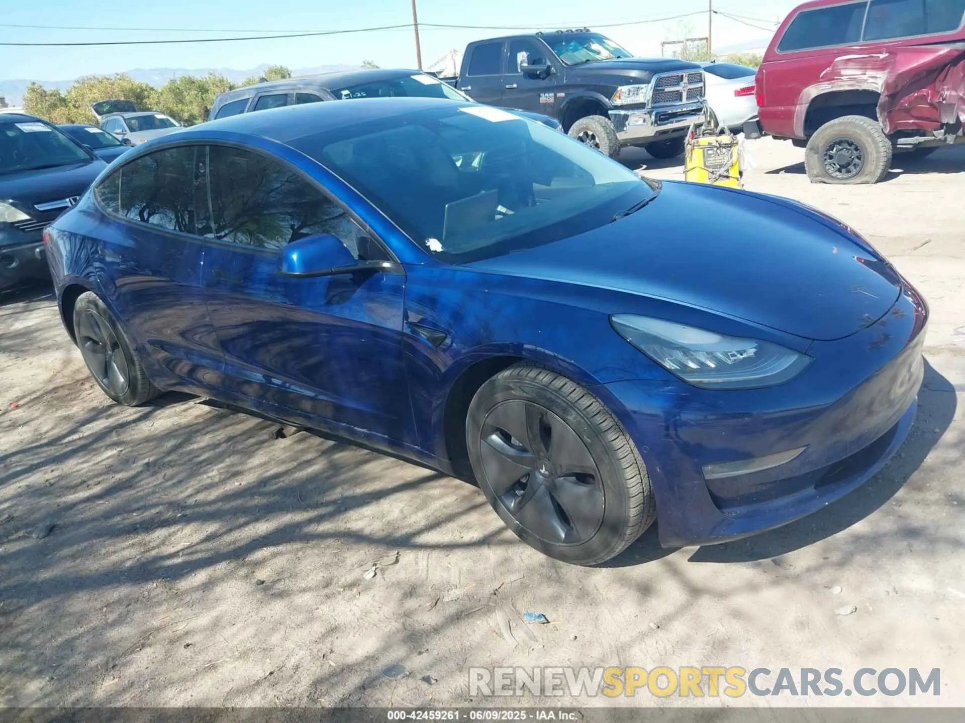 1 Photograph of a damaged car 5YJ3E1EA7KF308860 TESLA MODEL 3 2019