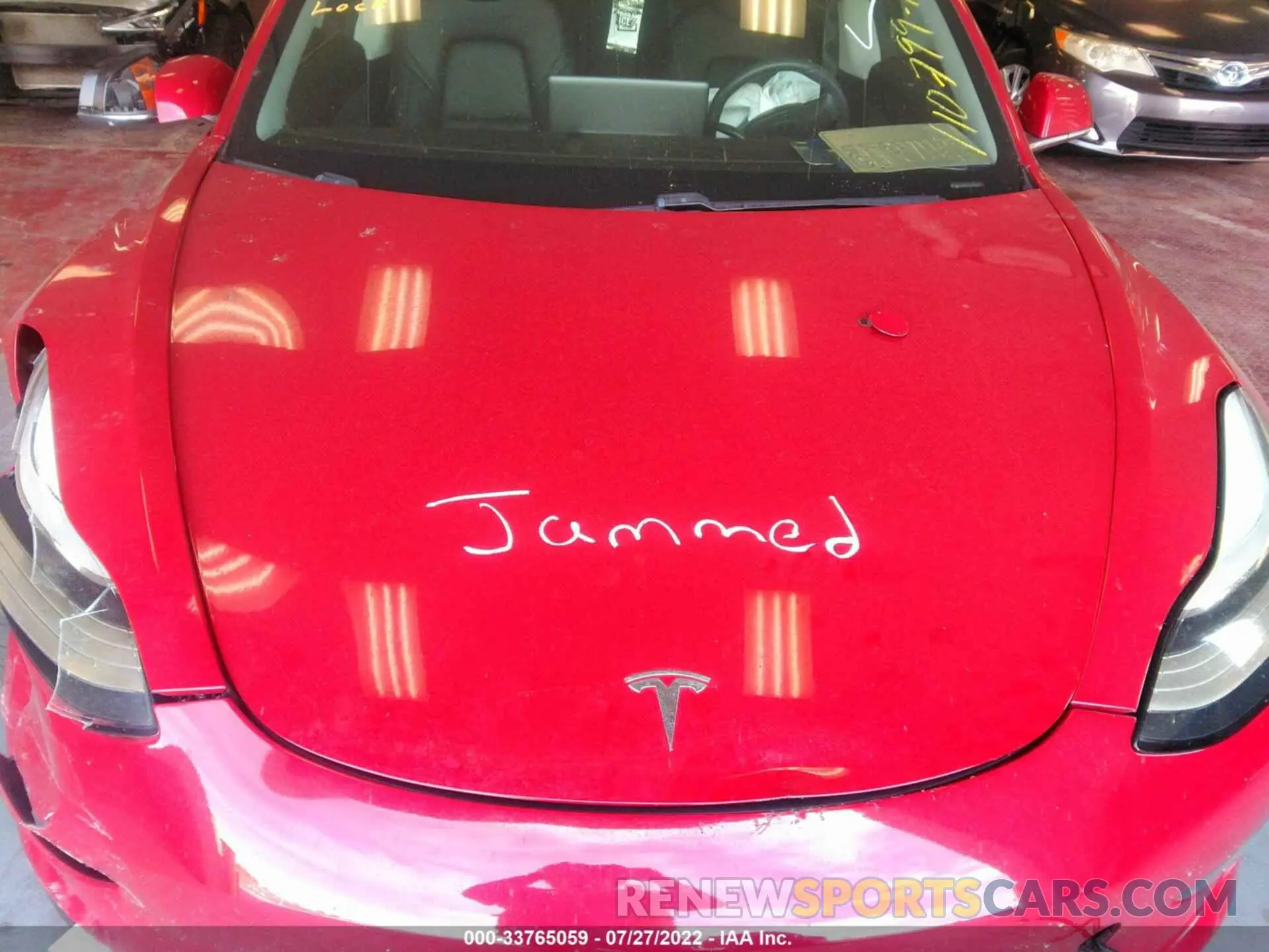 10 Photograph of a damaged car 5YJ3E1EA7KF311905 TESLA MODEL 3 2019
