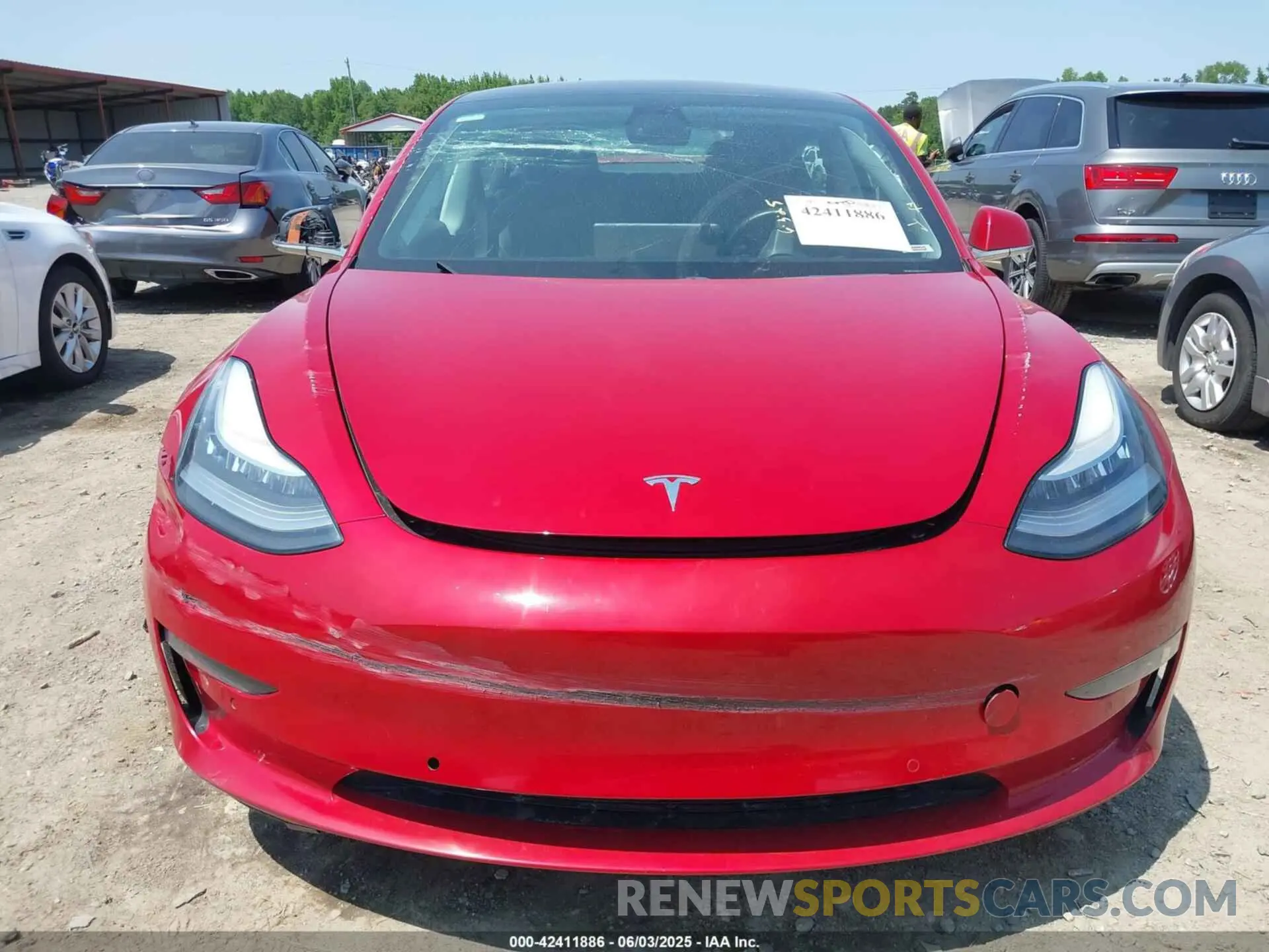 6 Photograph of a damaged car 5YJ3E1EA7KF317235 TESLA MODEL 3 2019