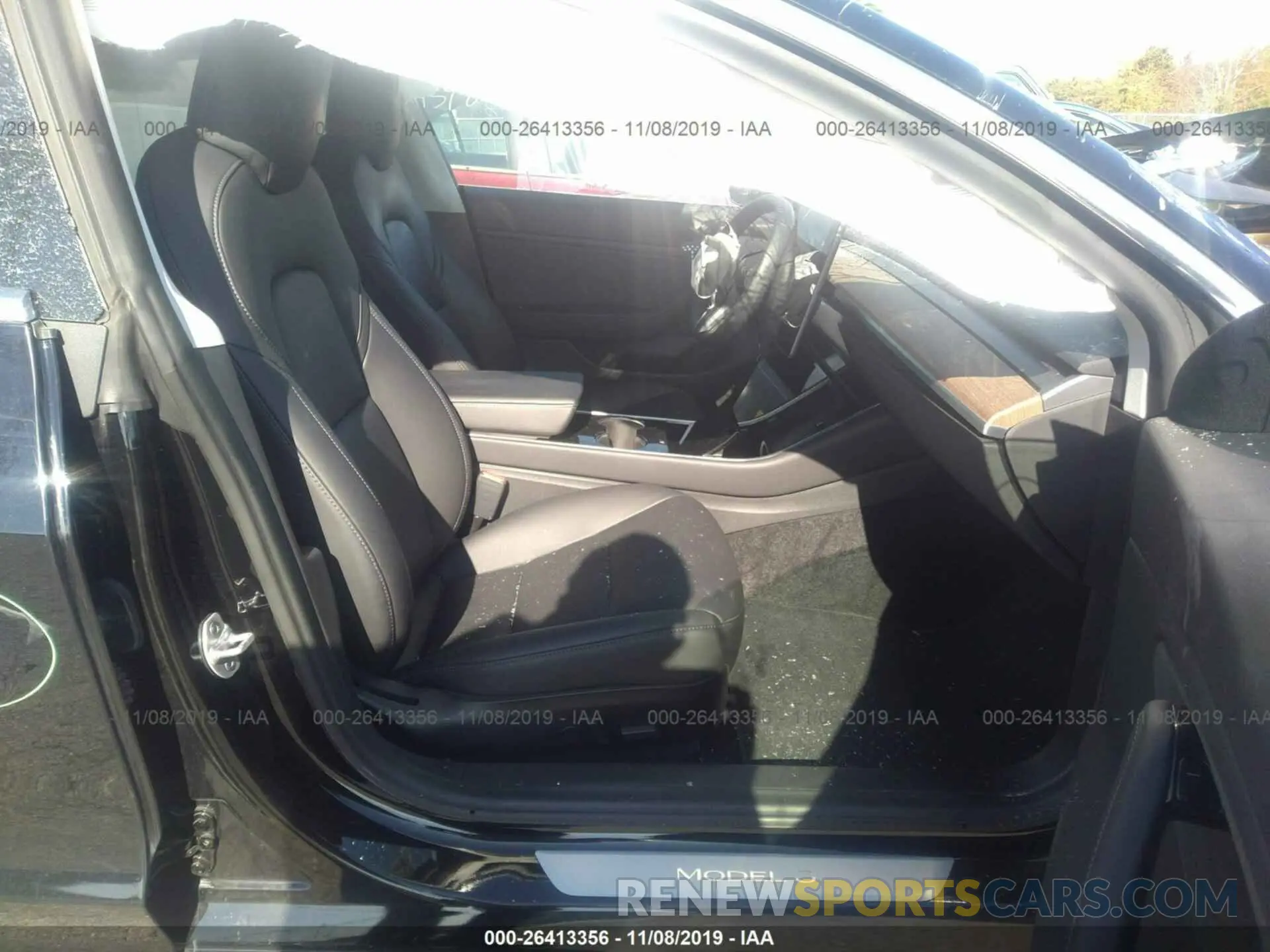 5 Photograph of a damaged car 5YJ3E1EA7KF327828 TESLA MODEL 3 2019