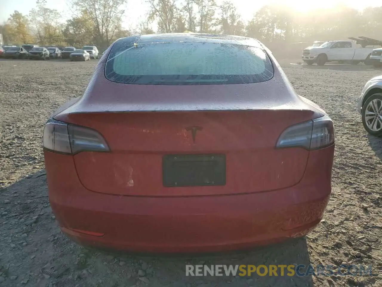 6 Photograph of a damaged car 5YJ3E1EA7KF394848 TESLA MODEL 3 2019