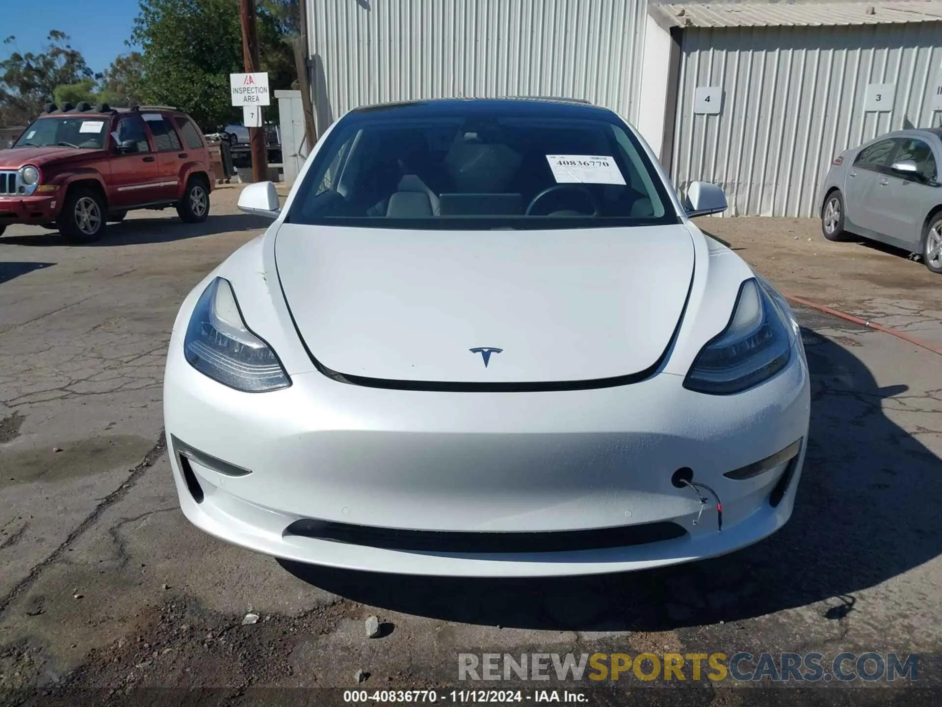 13 Photograph of a damaged car 5YJ3E1EA7KF401541 TESLA MODEL 3 2019