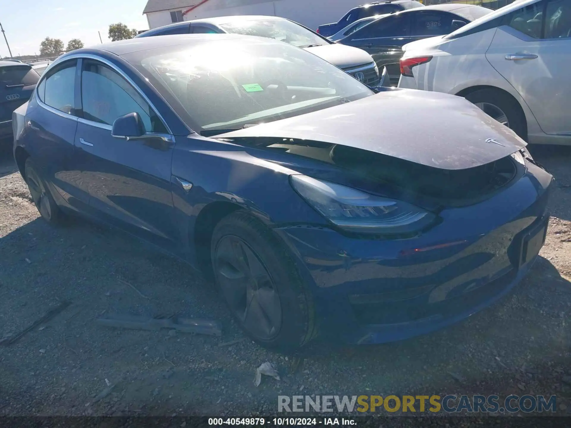 1 Фотография поврежденного автомобиля 5YJ3E1EA7KF414371 TESLA MODEL 3 2019