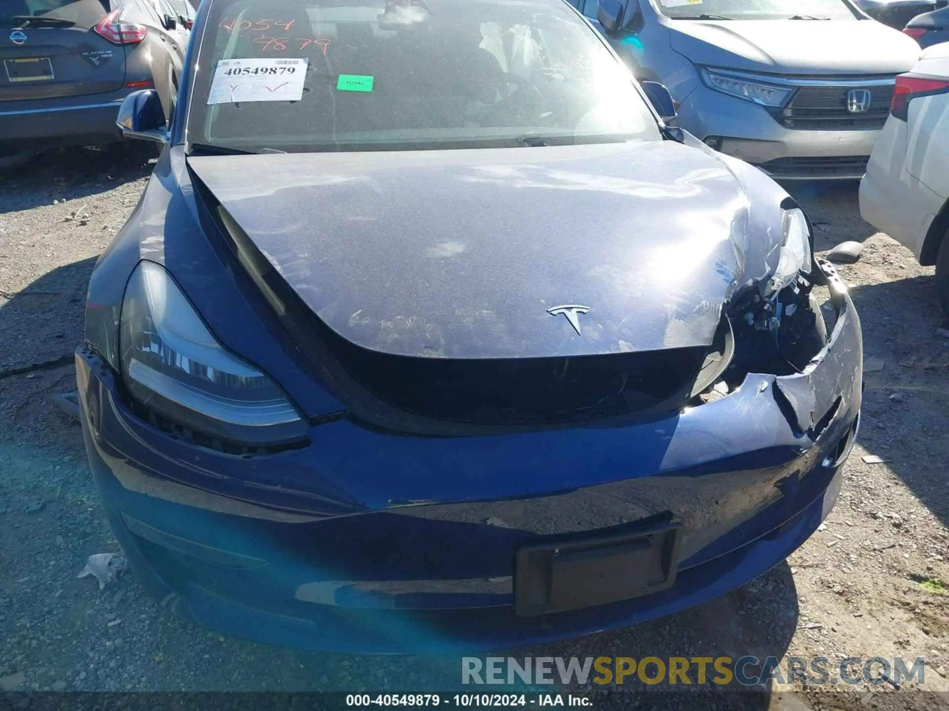 10 Фотография поврежденного автомобиля 5YJ3E1EA7KF414371 TESLA MODEL 3 2019