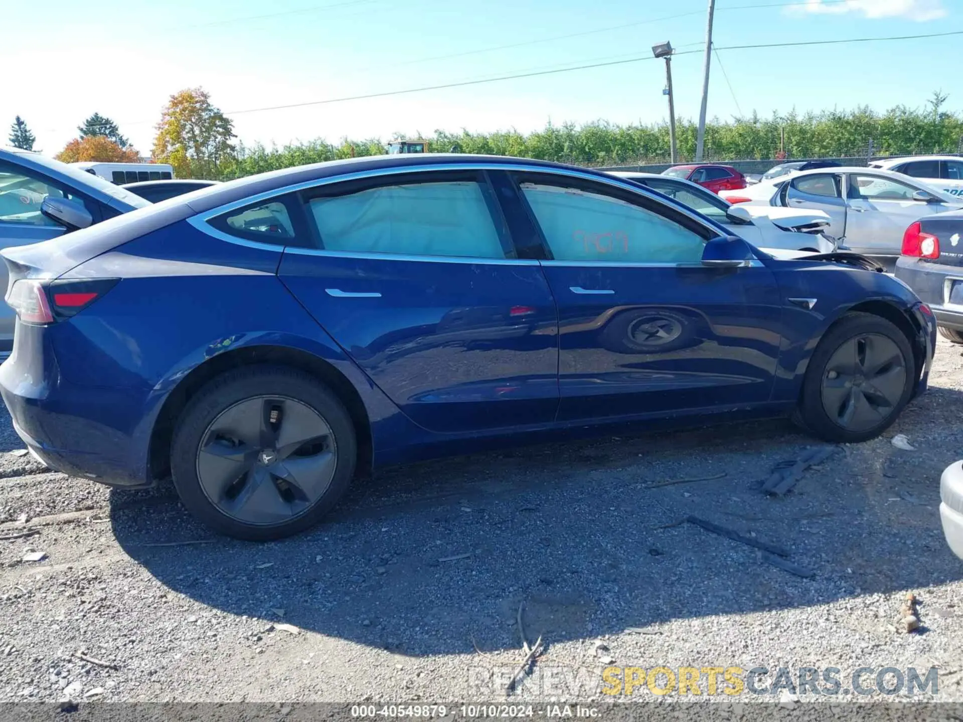 13 Фотография поврежденного автомобиля 5YJ3E1EA7KF414371 TESLA MODEL 3 2019