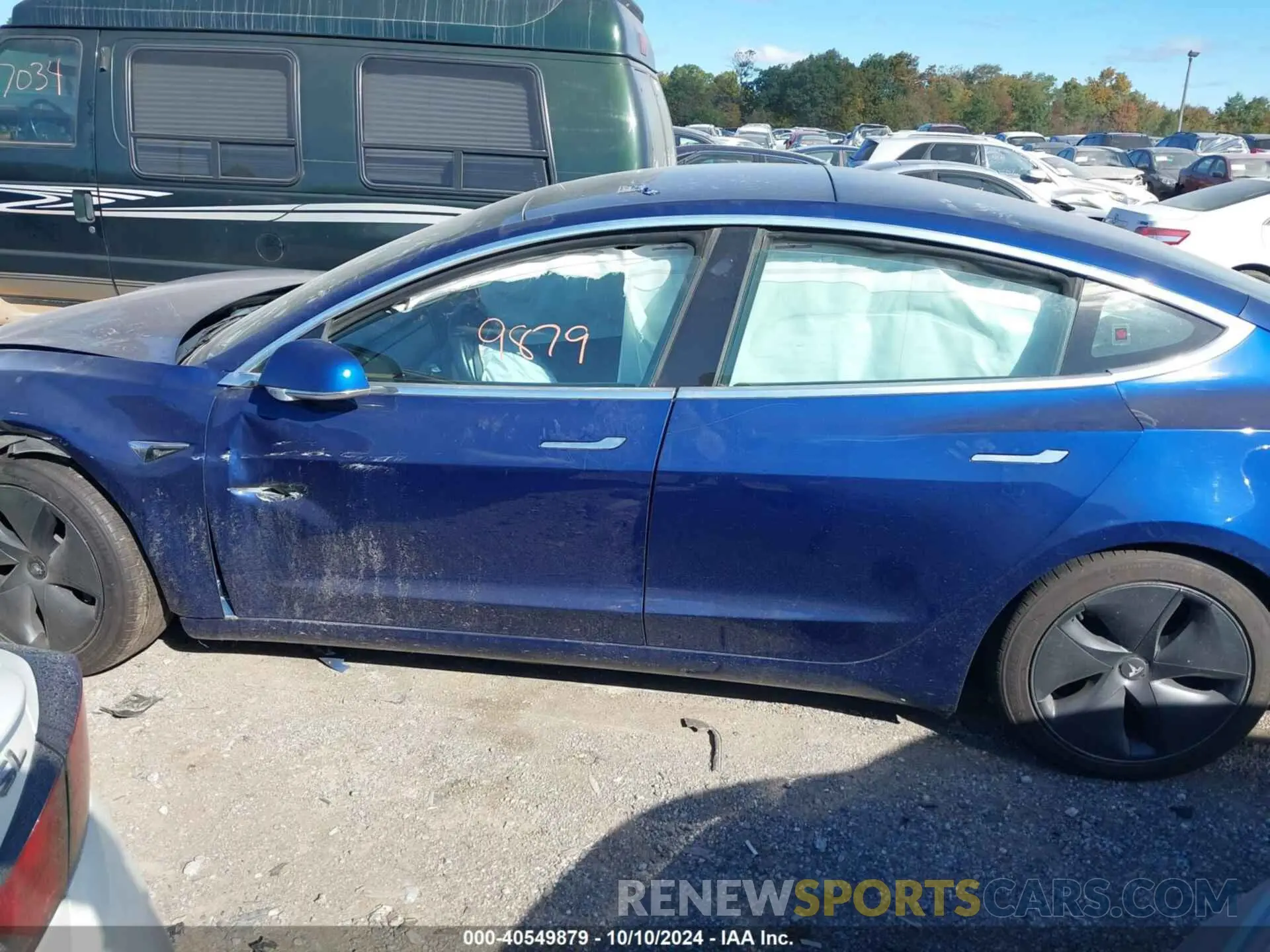 14 Фотография поврежденного автомобиля 5YJ3E1EA7KF414371 TESLA MODEL 3 2019