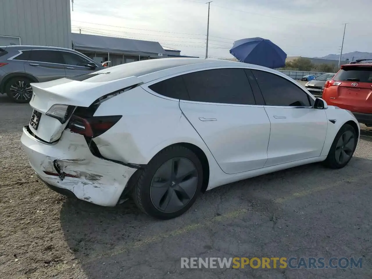 3 Фотография поврежденного автомобиля 5YJ3E1EA7KF417819 TESLA MODEL 3 2019
