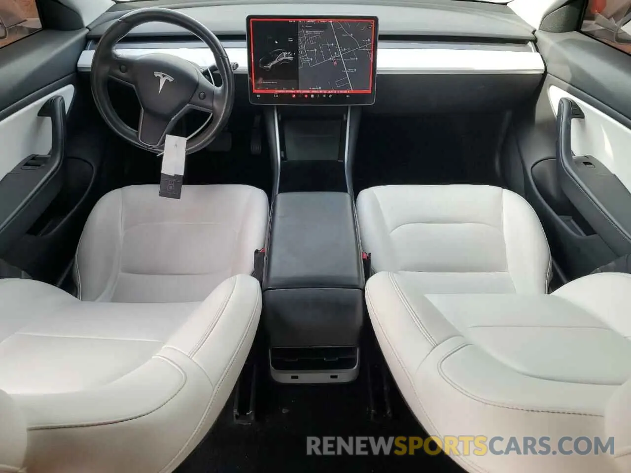 8 Фотография поврежденного автомобиля 5YJ3E1EA7KF417819 TESLA MODEL 3 2019