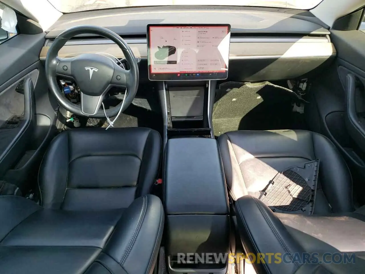 8 Photograph of a damaged car 5YJ3E1EA7KF422549 TESLA MODEL 3 2019