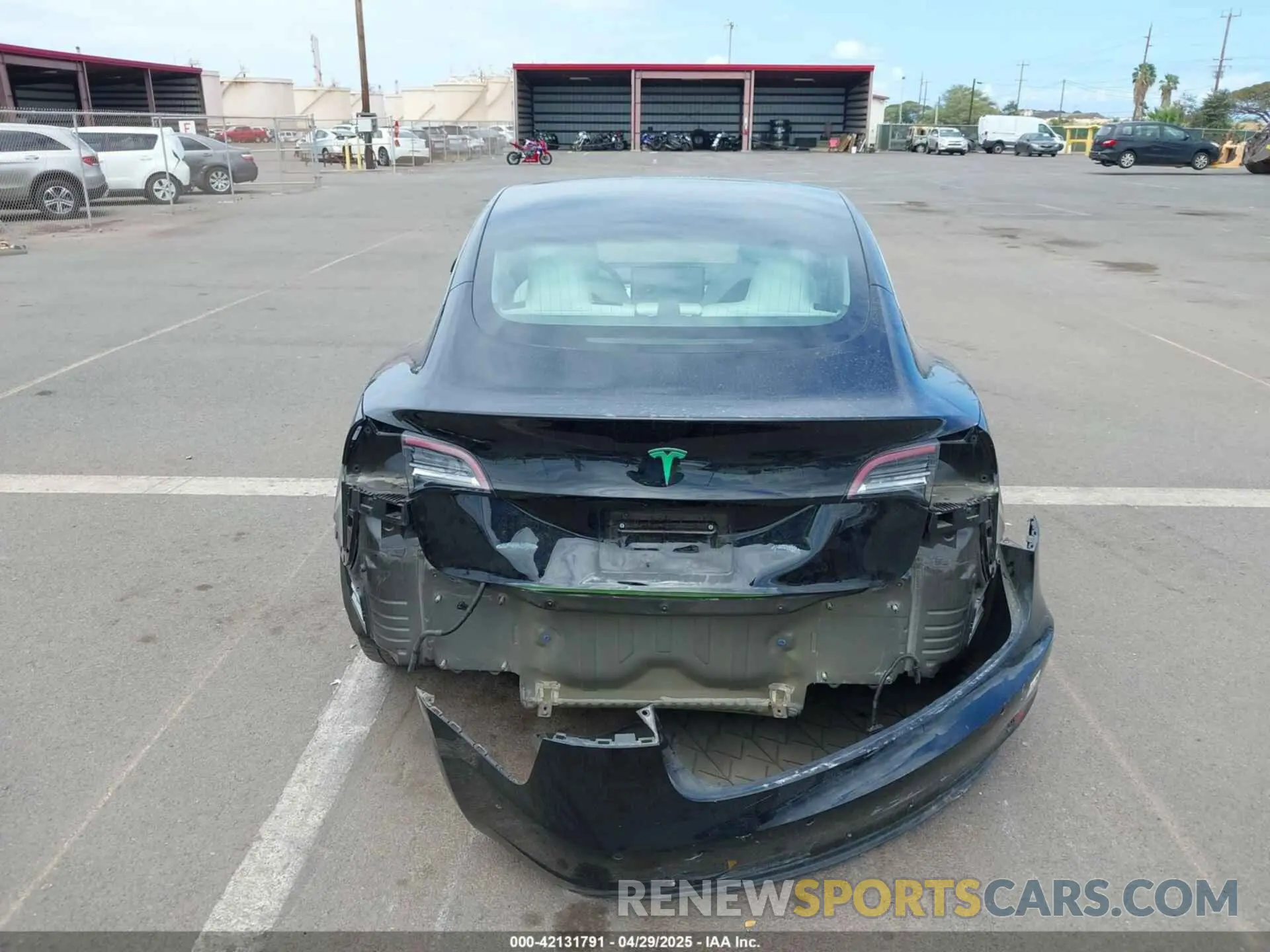 17 Photograph of a damaged car 5YJ3E1EA7KF445166 TESLA MODEL 3 2019