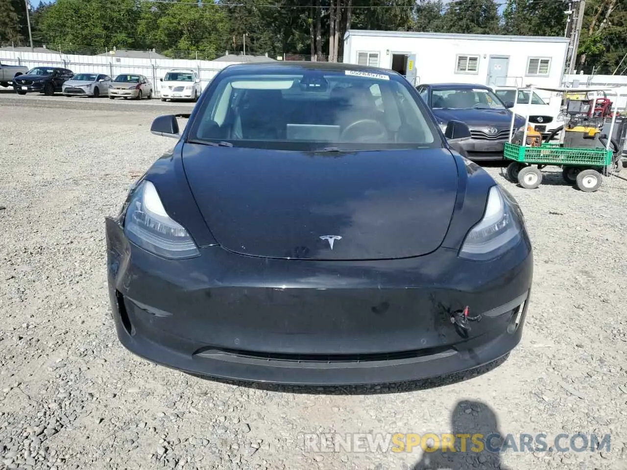 5 Photograph of a damaged car 5YJ3E1EA7KF485487 TESLA MODEL 3 2019