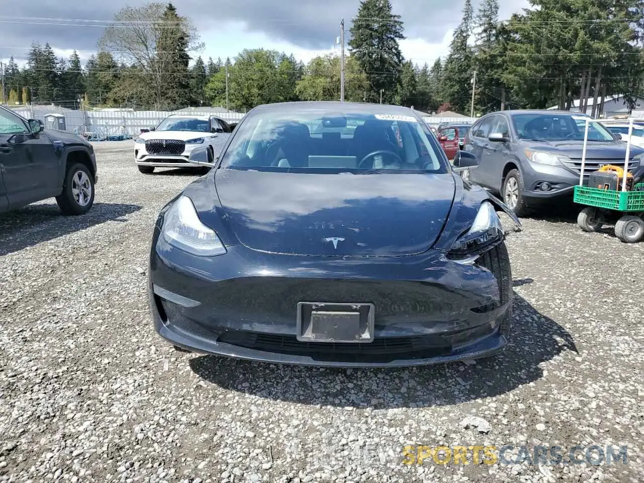 5 Photograph of a damaged car 5YJ3E1EA8KF305594 TESLA MODEL 3 2019