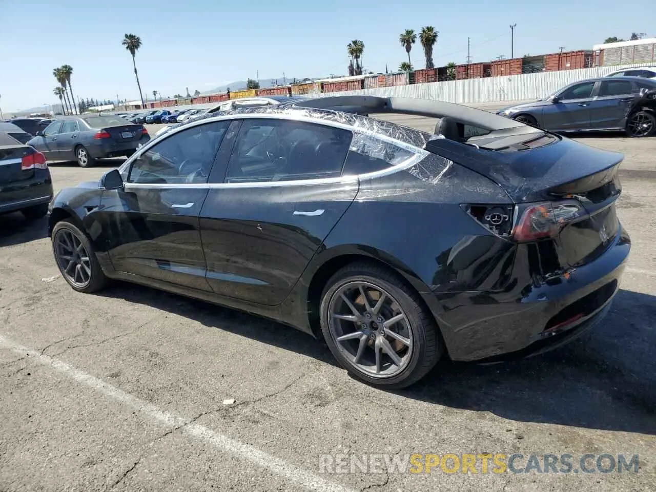 2 Фотография поврежденного автомобиля 5YJ3E1EA8KF306096 TESLA MODEL 3 2019