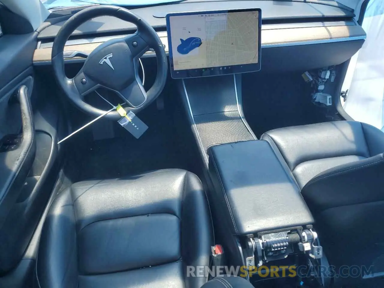 8 Фотография поврежденного автомобиля 5YJ3E1EA8KF306096 TESLA MODEL 3 2019