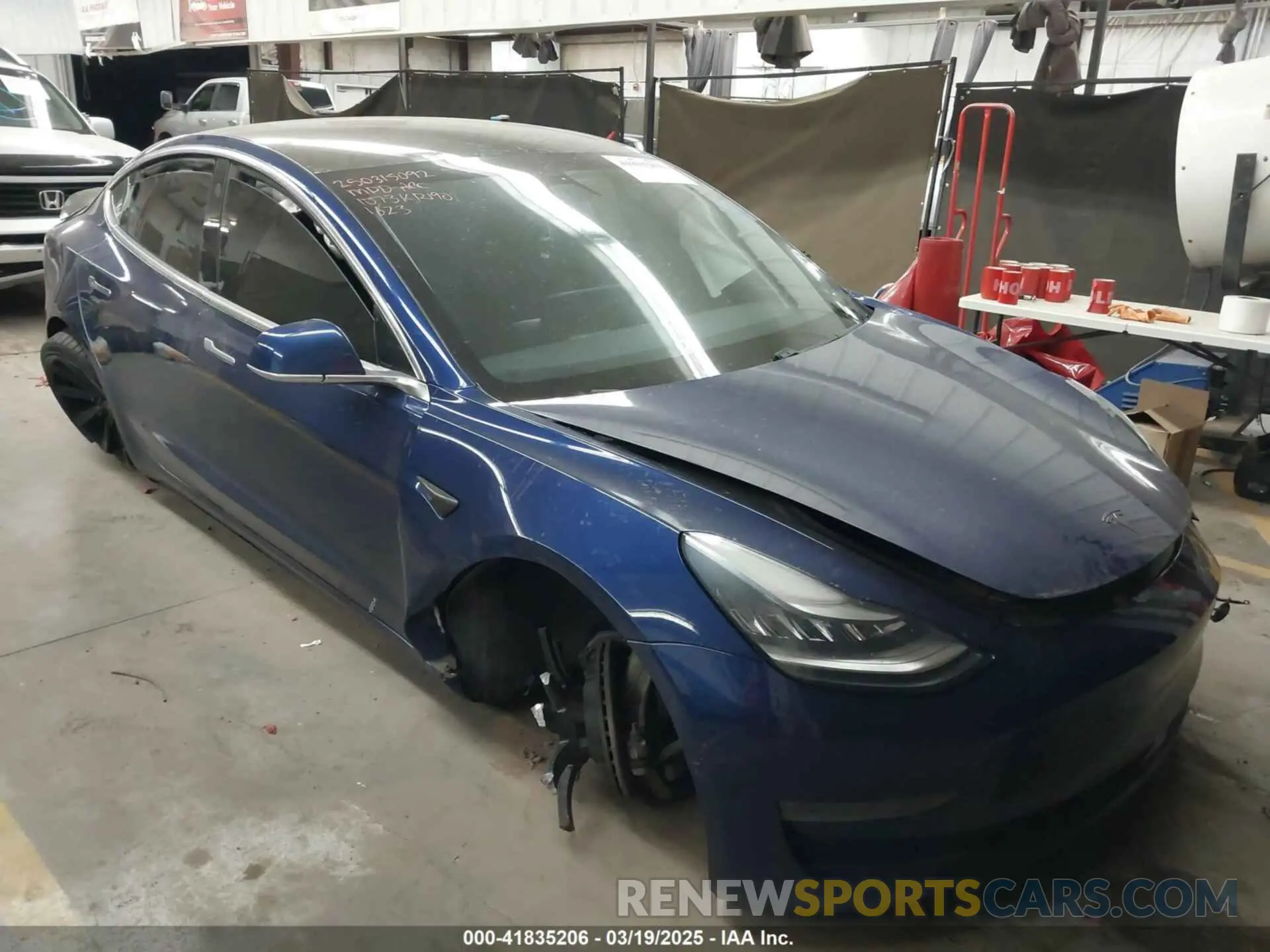 1 Фотография поврежденного автомобиля 5YJ3E1EA8KF311623 TESLA MODEL 3 2019