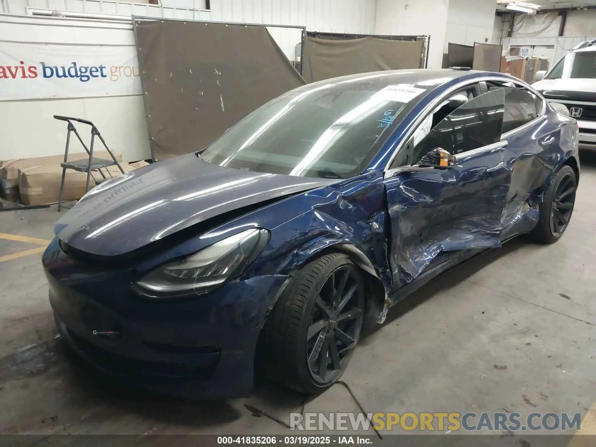 2 Фотография поврежденного автомобиля 5YJ3E1EA8KF311623 TESLA MODEL 3 2019