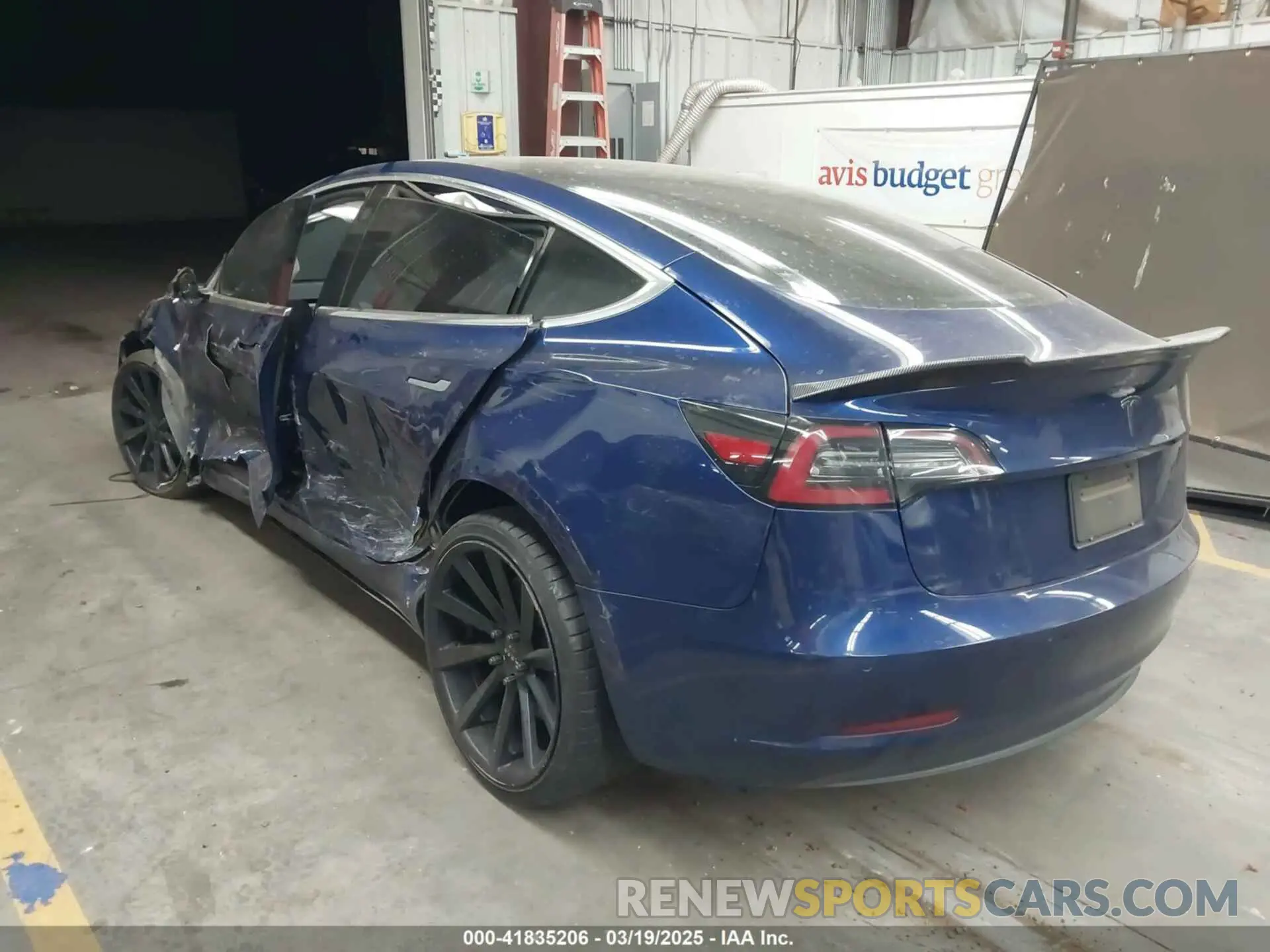 3 Фотография поврежденного автомобиля 5YJ3E1EA8KF311623 TESLA MODEL 3 2019