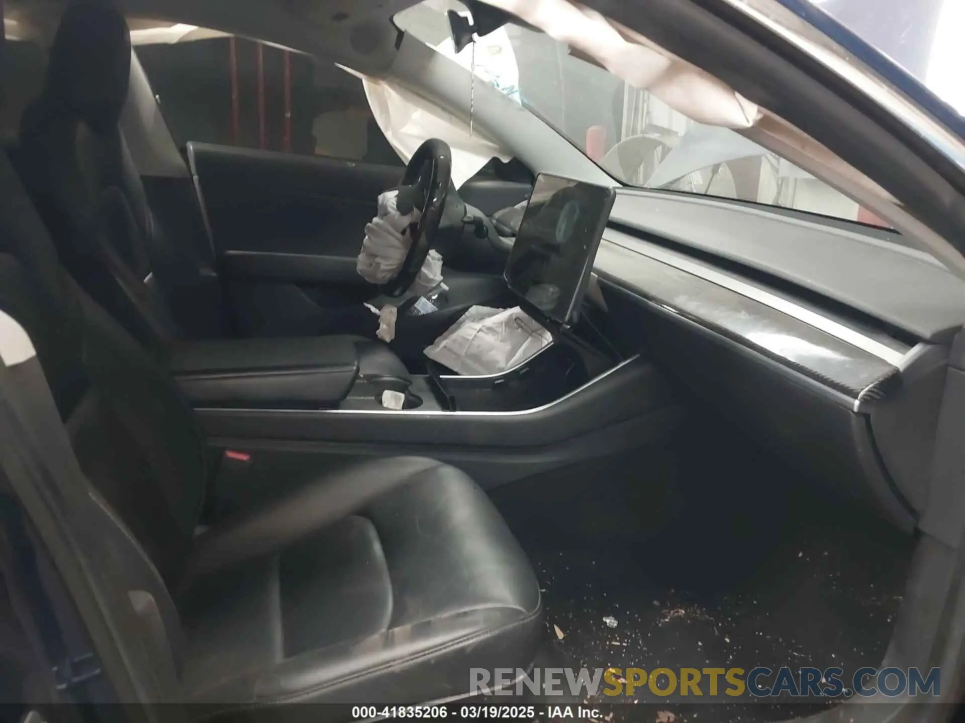 5 Фотография поврежденного автомобиля 5YJ3E1EA8KF311623 TESLA MODEL 3 2019