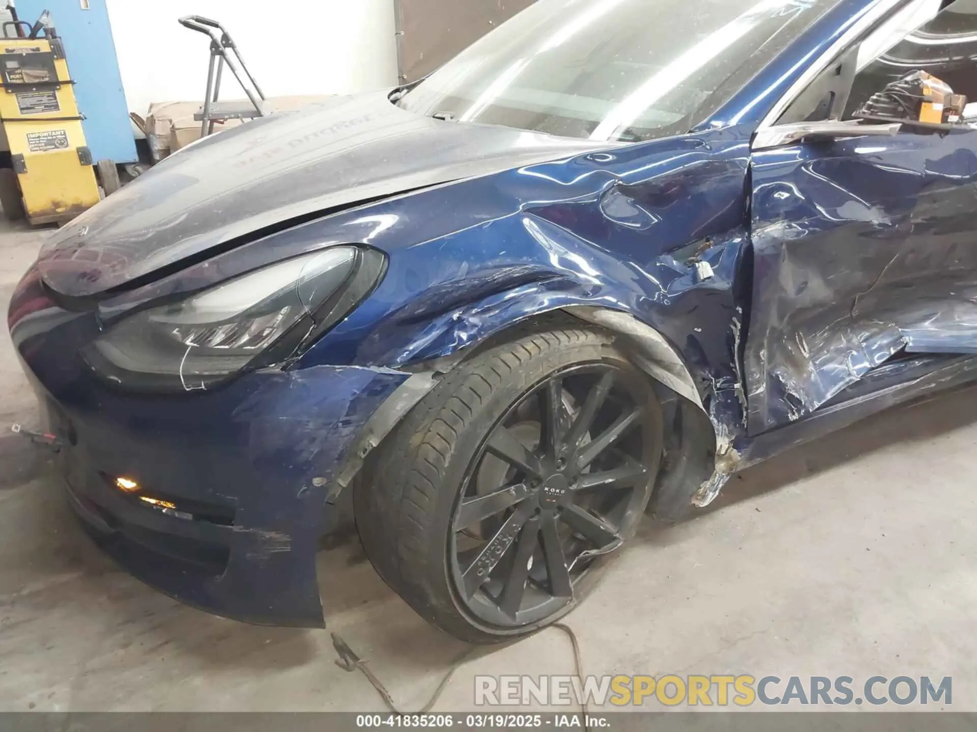 6 Фотография поврежденного автомобиля 5YJ3E1EA8KF311623 TESLA MODEL 3 2019
