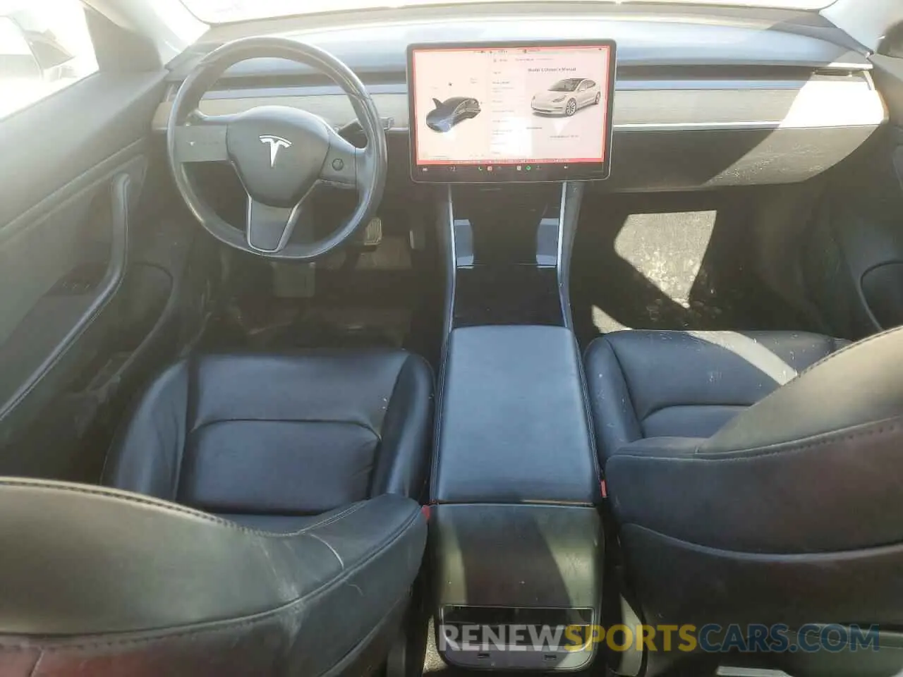 8 Фотография поврежденного автомобиля 5YJ3E1EA8KF313291 TESLA MODEL 3 2019