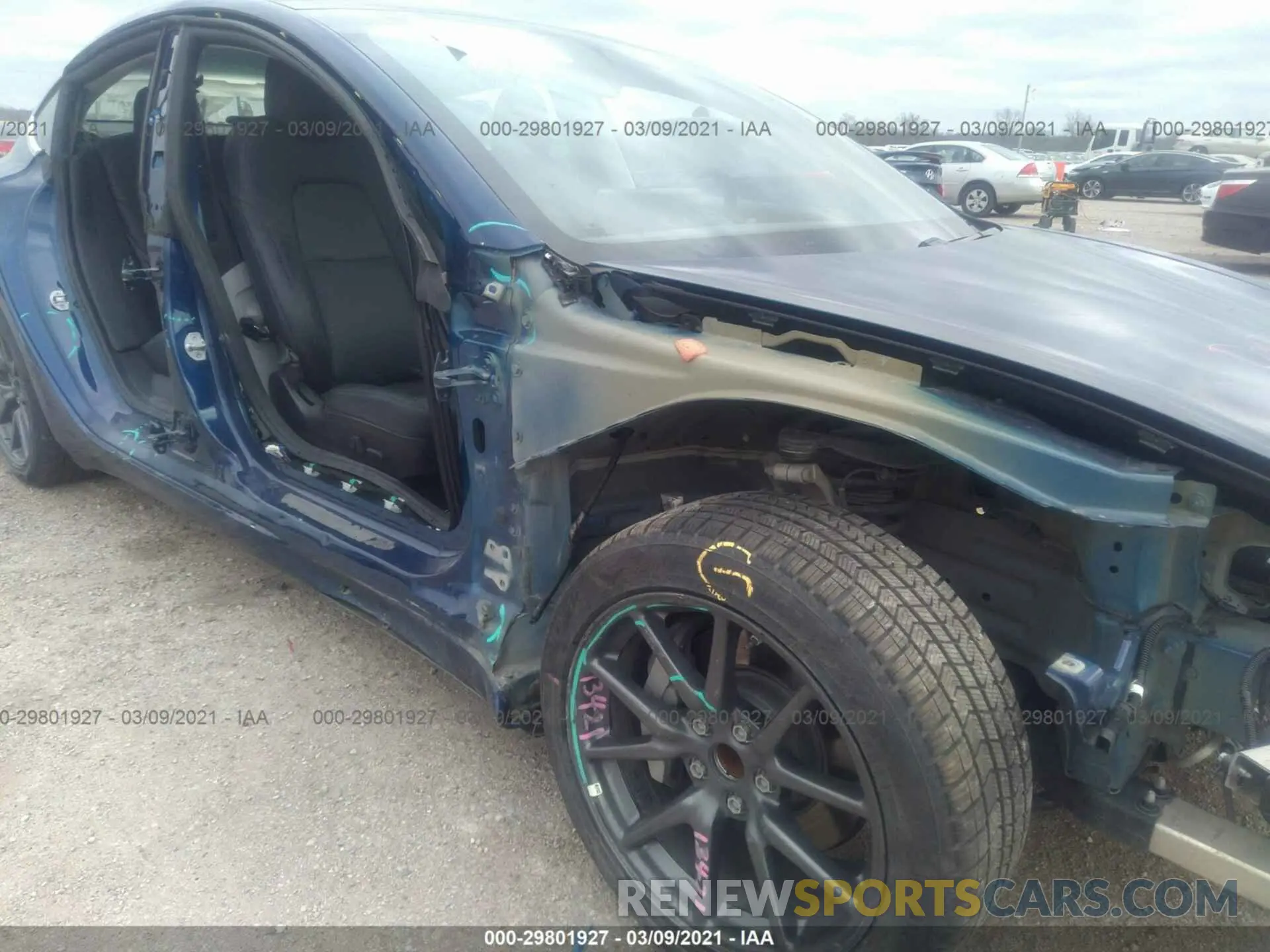 6 Photograph of a damaged car 5YJ3E1EA8KF400933 TESLA MODEL 3 2019