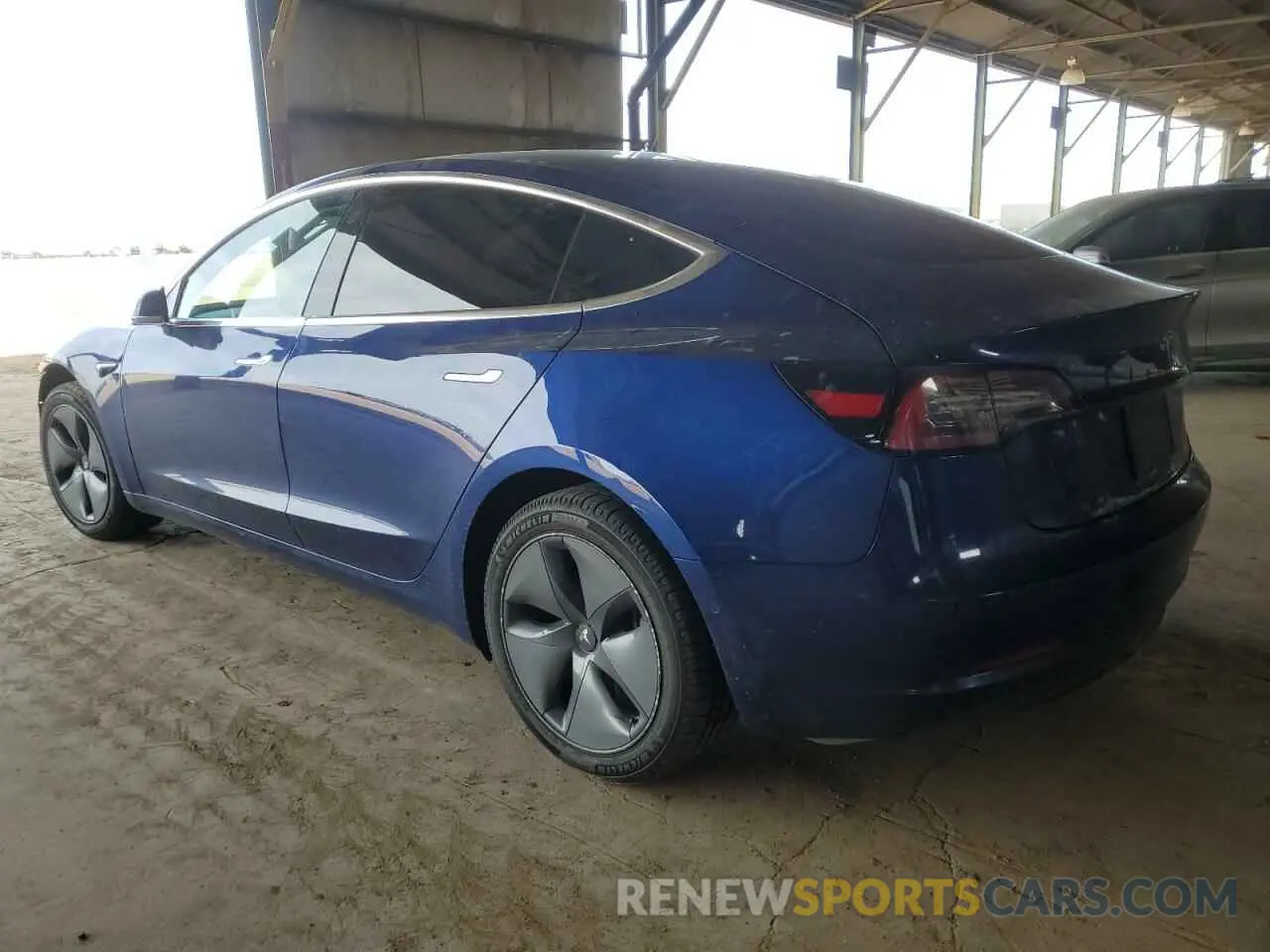 2 Photograph of a damaged car 5YJ3E1EA8KF416467 TESLA MODEL 3 2019