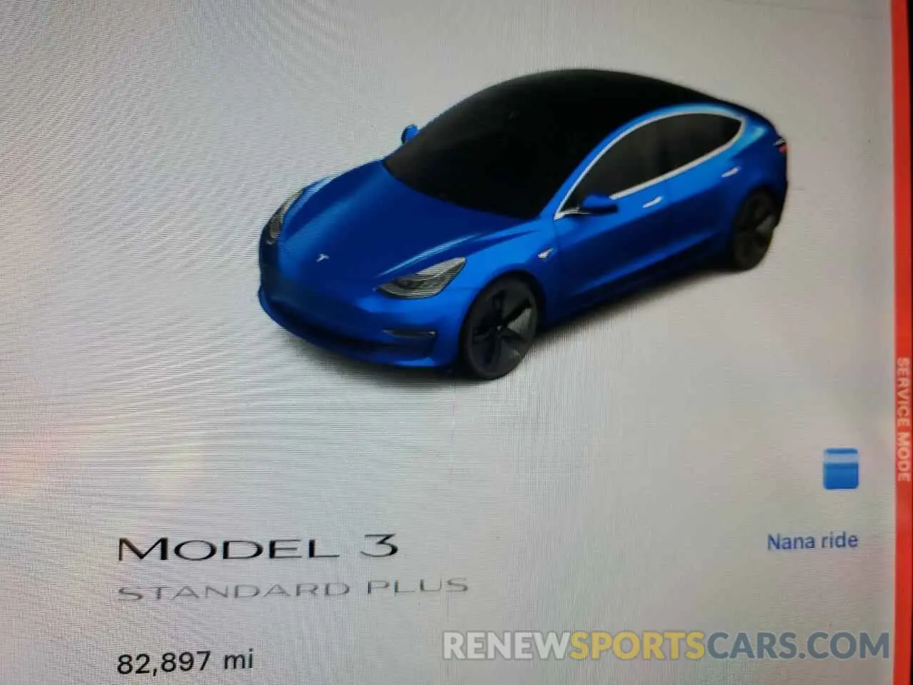 9 Photograph of a damaged car 5YJ3E1EA8KF416467 TESLA MODEL 3 2019
