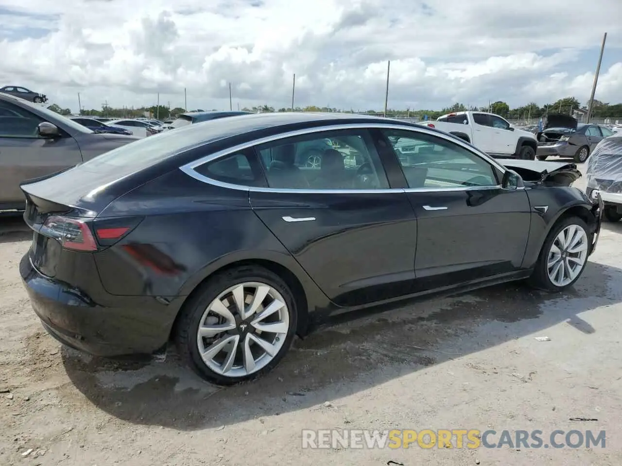 3 Фотография поврежденного автомобиля 5YJ3E1EA8KF417067 TESLA MODEL 3 2019