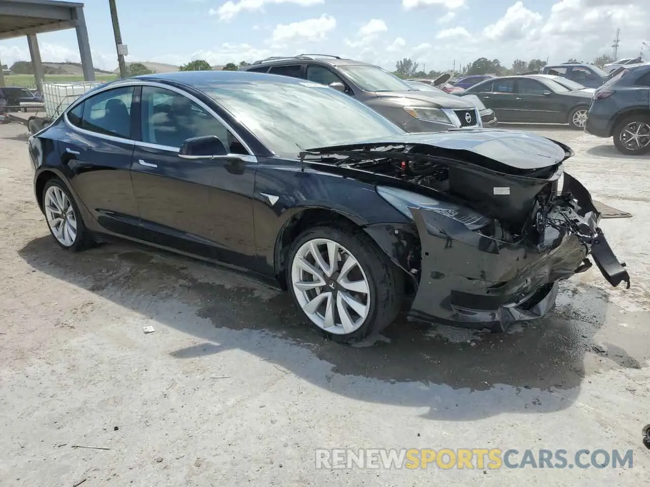 4 Фотография поврежденного автомобиля 5YJ3E1EA8KF417067 TESLA MODEL 3 2019