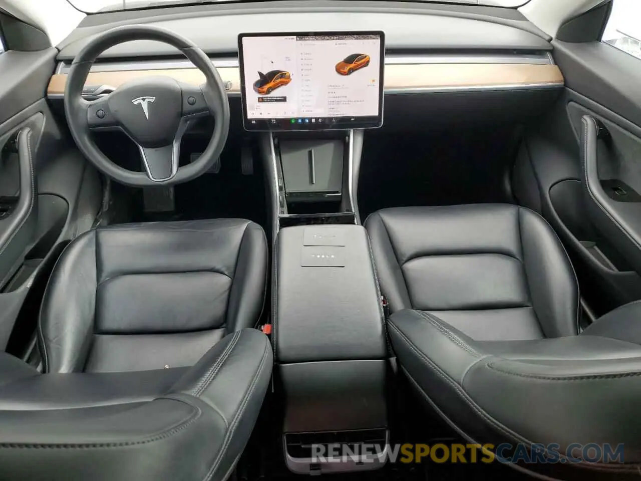 8 Фотография поврежденного автомобиля 5YJ3E1EA8KF483053 TESLA MODEL 3 2019