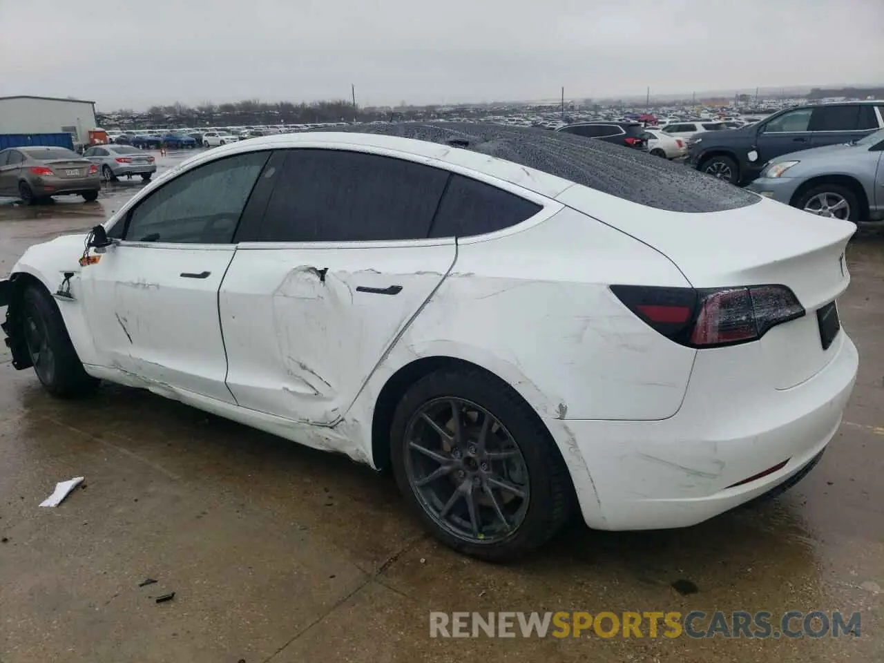 2 Фотография поврежденного автомобиля 5YJ3E1EA8KF485000 TESLA MODEL 3 2019