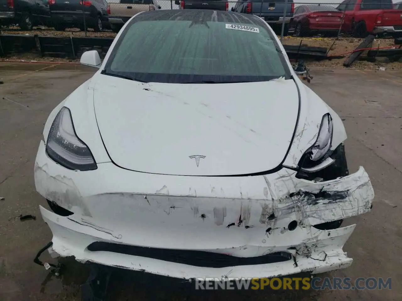 5 Фотография поврежденного автомобиля 5YJ3E1EA8KF485000 TESLA MODEL 3 2019
