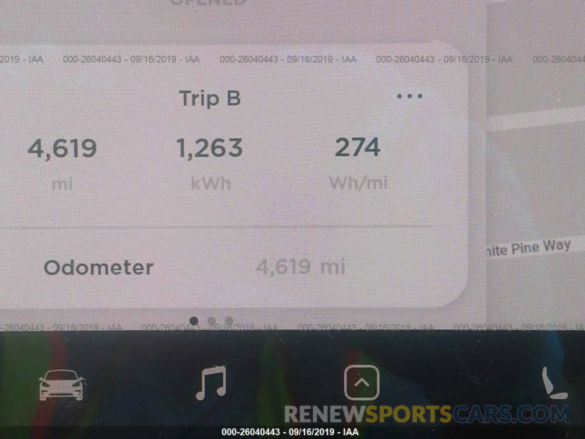 7 Photograph of a damaged car 5YJ3E1EA9KF297909 TESLA MODEL 3 2019