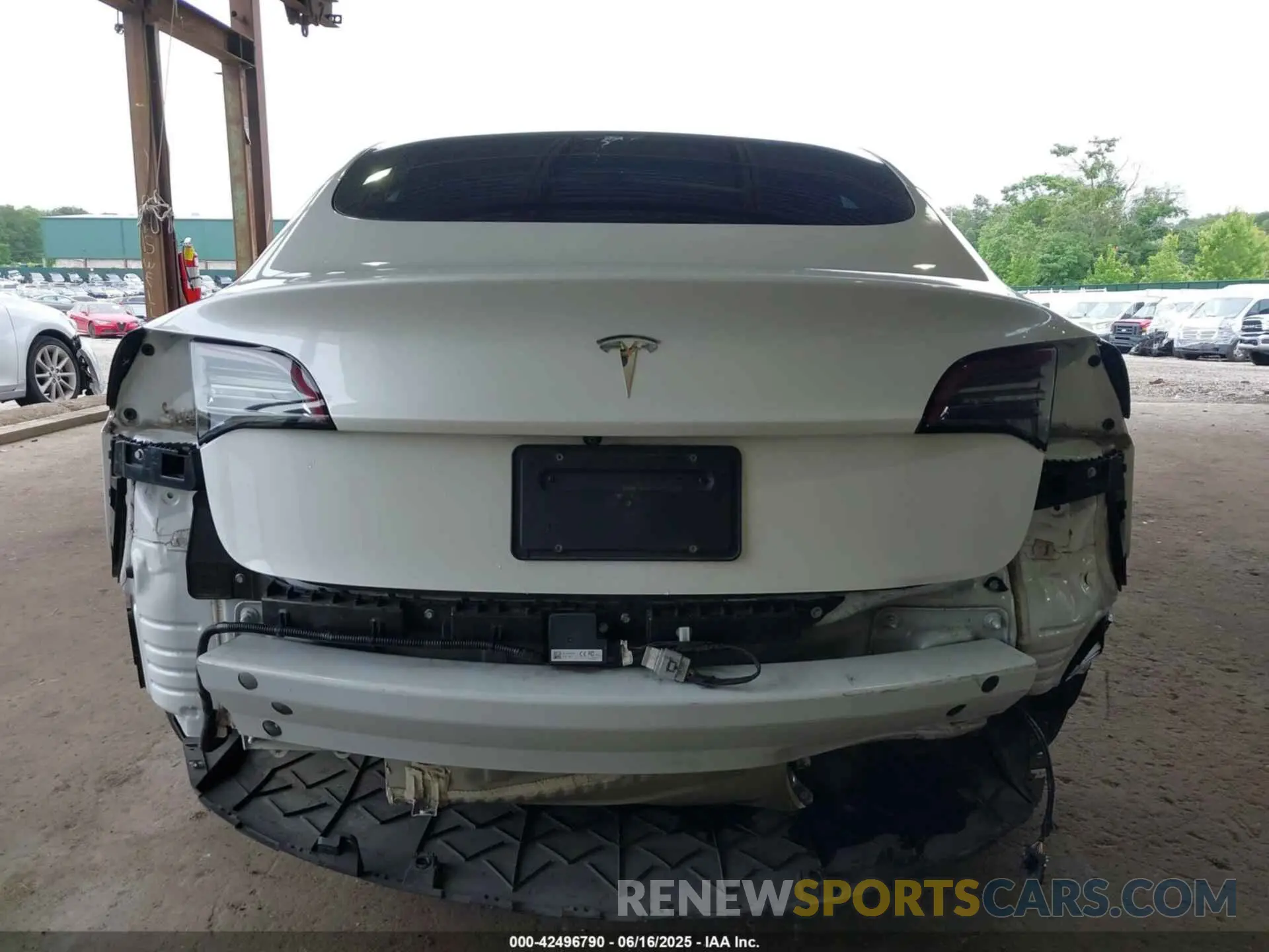 15 Фотография поврежденного автомобиля 5YJ3E1EA9KF300243 TESLA MODEL 3 2019