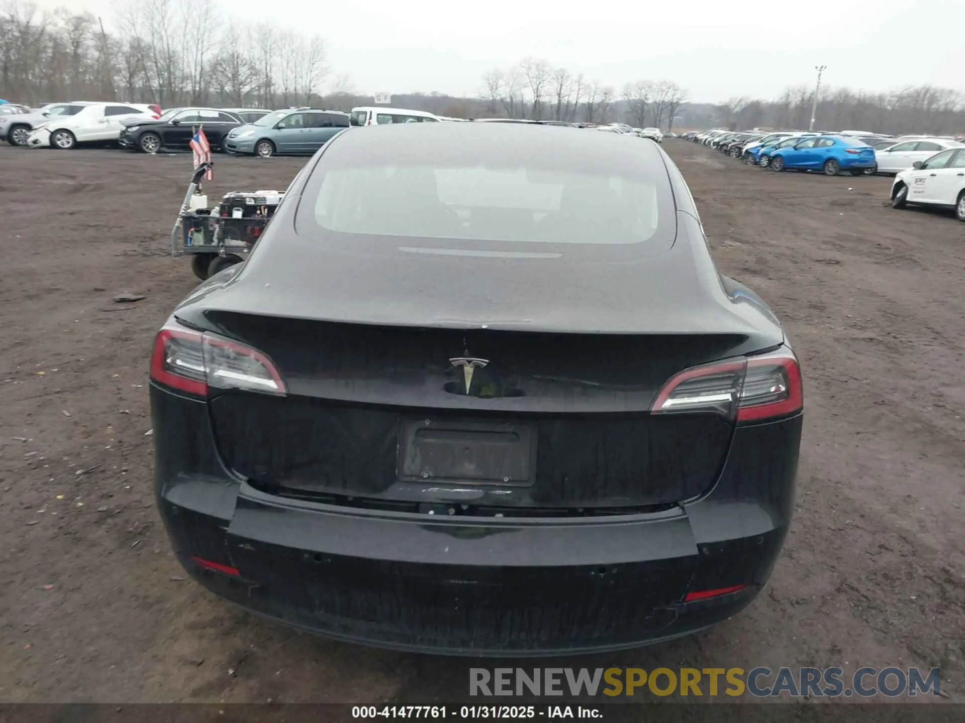 16 Photograph of a damaged car 5YJ3E1EA9KF304423 TESLA MODEL 3 2019